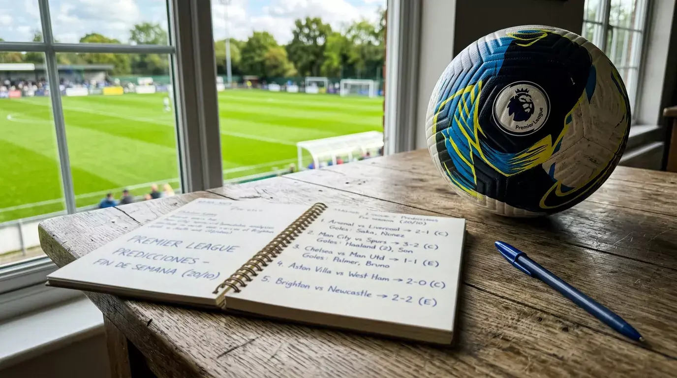 Métodos analíticos y modelos de datos para pronósticos en la Premier League
